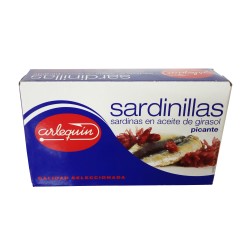 Sardinillas en aceite de girasol picante